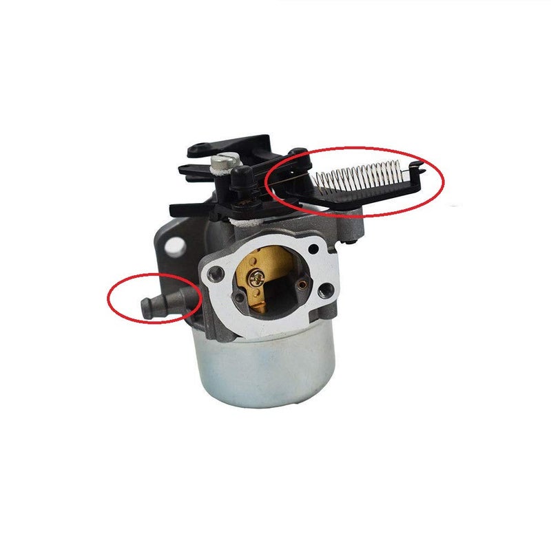 MDAIRC طقم حشوات فلتر الوقود وخط الوقود وكربوراتور لمحركات 796608 111000 11P000 121000 12Q000 2700Psi 3000Psi من تروي-بيلت 7.75Hp 8.75Hp مع فلتر هواء (796608 وفلتر) - Image 2